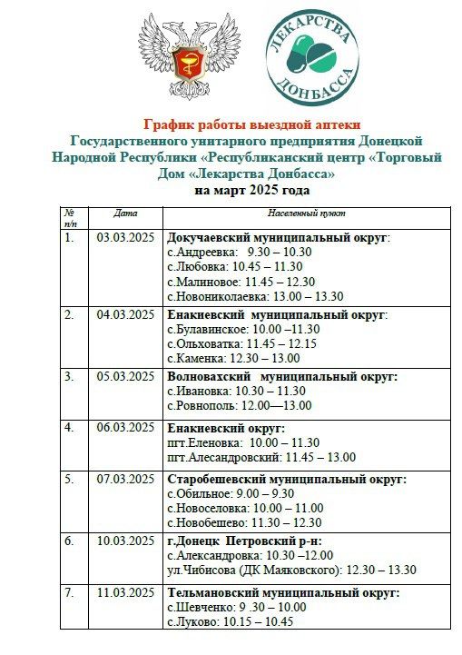 В небольшие населенные пункты осуществляет регулярные выезды «Автоаптека»