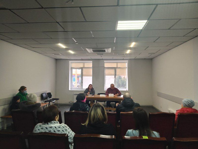 В Управе Ильичевского внутригородского района города Мариуполь состоялась встреча с жителями