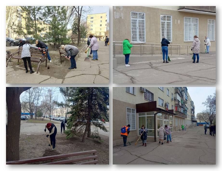 По поручению Главы Республики Дениса Пушилина в населённых пунктах Донецкой Народной Республики стартовал месячник по благоустройству территорий общего пользования