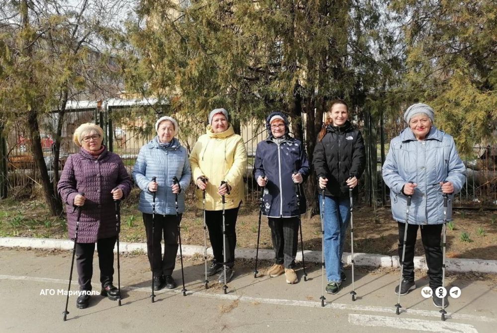 Пенсионеры Ильичевского района активно приобщаются к здоровому образу жизни