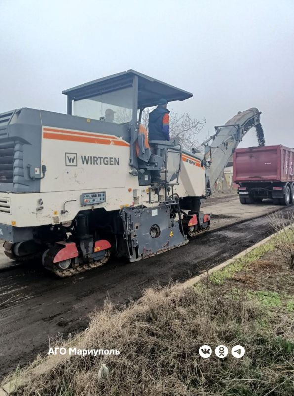 «Мариупольавтодор» готовит улицу Кренкеля к асфальтированию «Мариупольавтодор» готовит улицу Кренкеля к асфальтированию