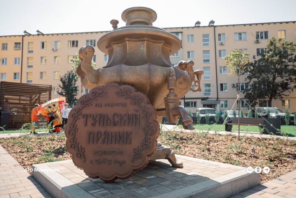 Тульские специалисты поддерживают в надлежащем состоянии сквер на левобережье