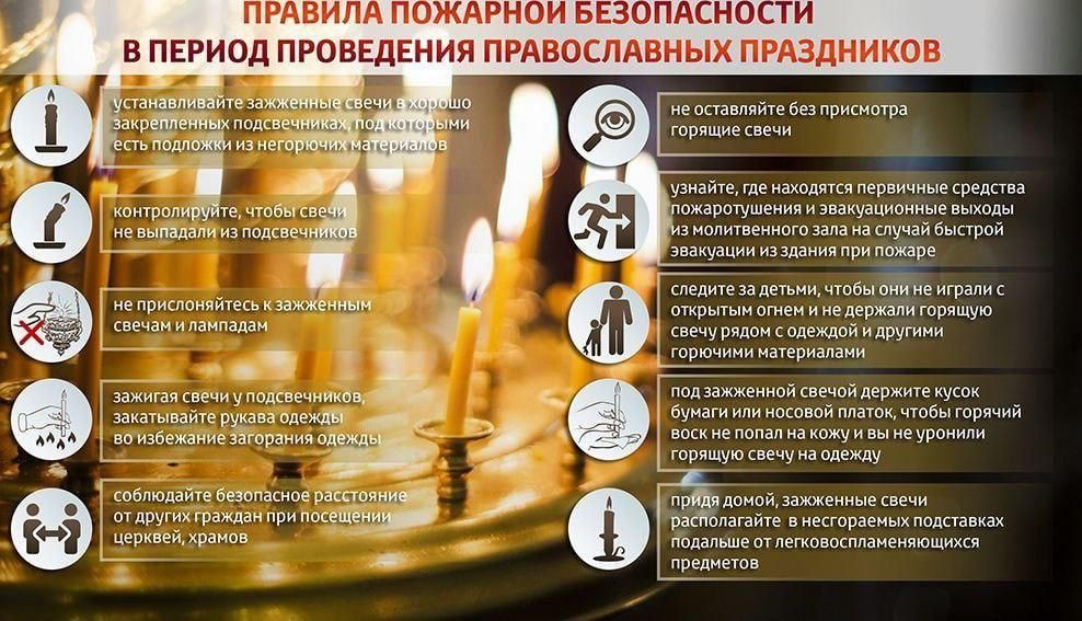 МЧС России предупреждает: соблюдайте правила пожарной безопасности в Вербное воскресенье!