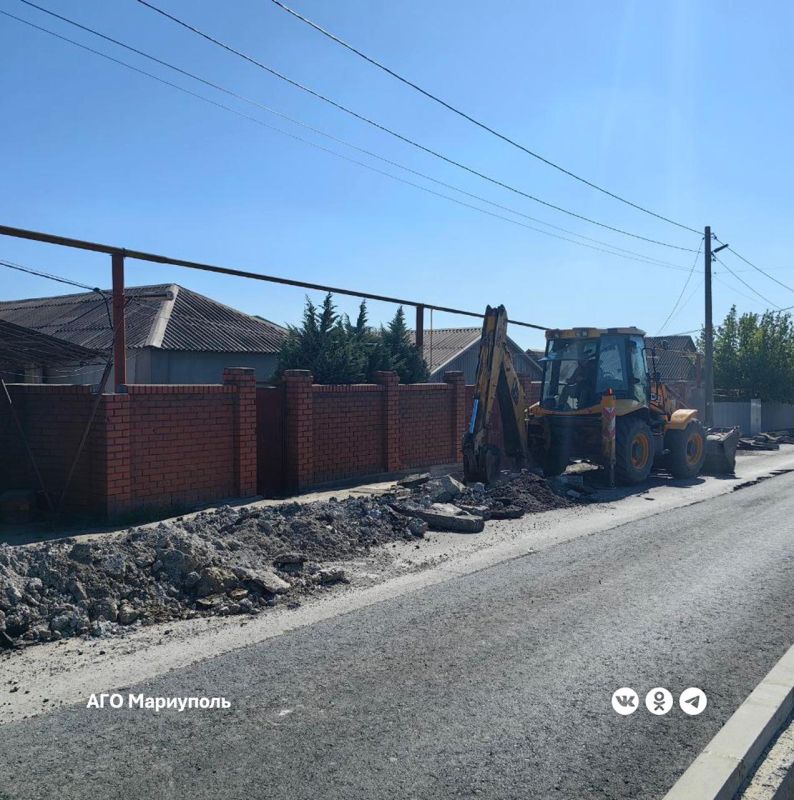 ООО «БКД-Строй» проводит капитальный ремонт дороги в частном секторе Ильичевского района ООО «БКД-Строй» проводит капитальный ремонт дороги в частном секторе Ильичевского района