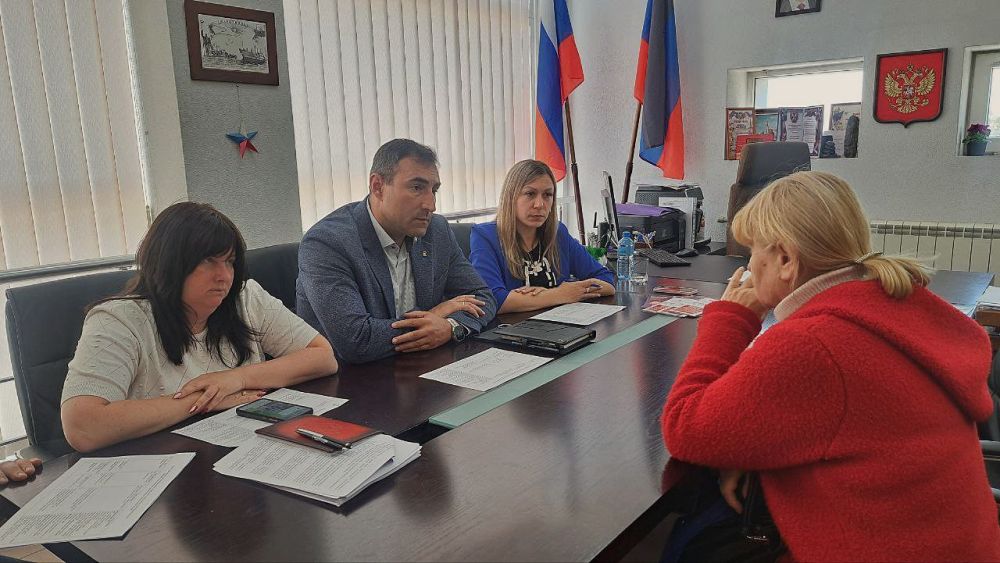 В Управе Жовтневого внутригородского района города Мариуполь состоялся личный прием граждан