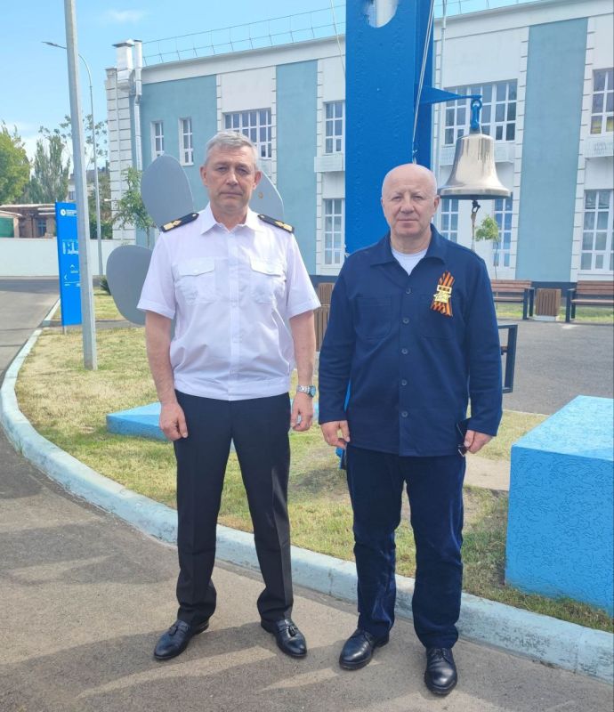 Олег Моргун: В стенах Азовского морского института провел рабочую встречу с директором Мариупольского филиала ФГАОУ ВО «Севастопольский государственный университет» в Донецкой Народной Республике Владиславом Груздевым