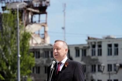 Губернатор Санкт-Петербурга поздравил мариупольцев с Днем освобождения города