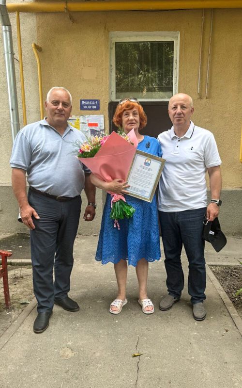 Олег Моргун: С 81-м днем рождения поздравили блокадницу Галину Дмитриевну Шемякину