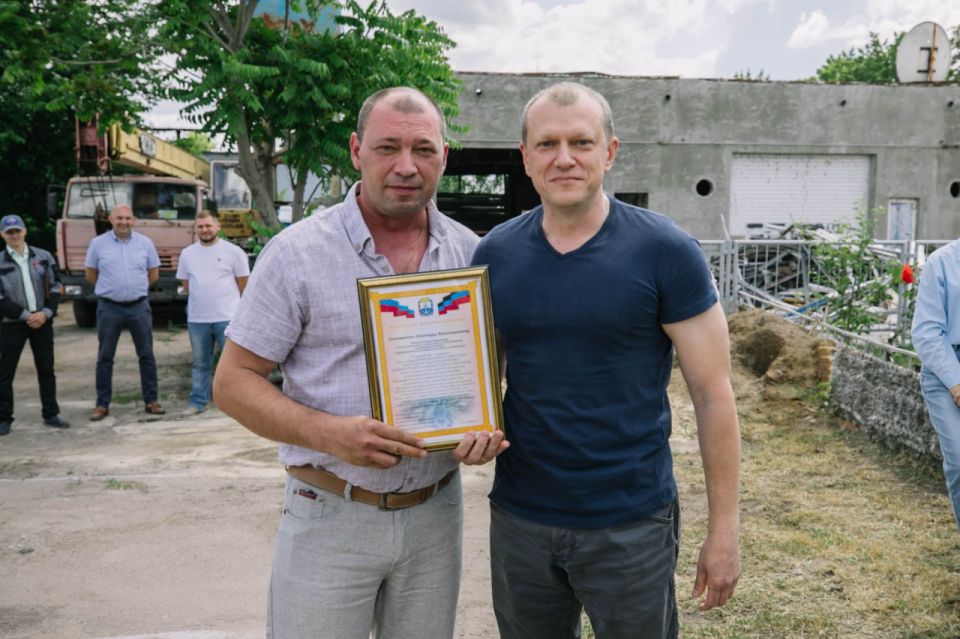 МУП «Мариупольгорсвет» отмечает три года со дня основания МУП «Мариупольгорсвет» отмечает три года со дня основания