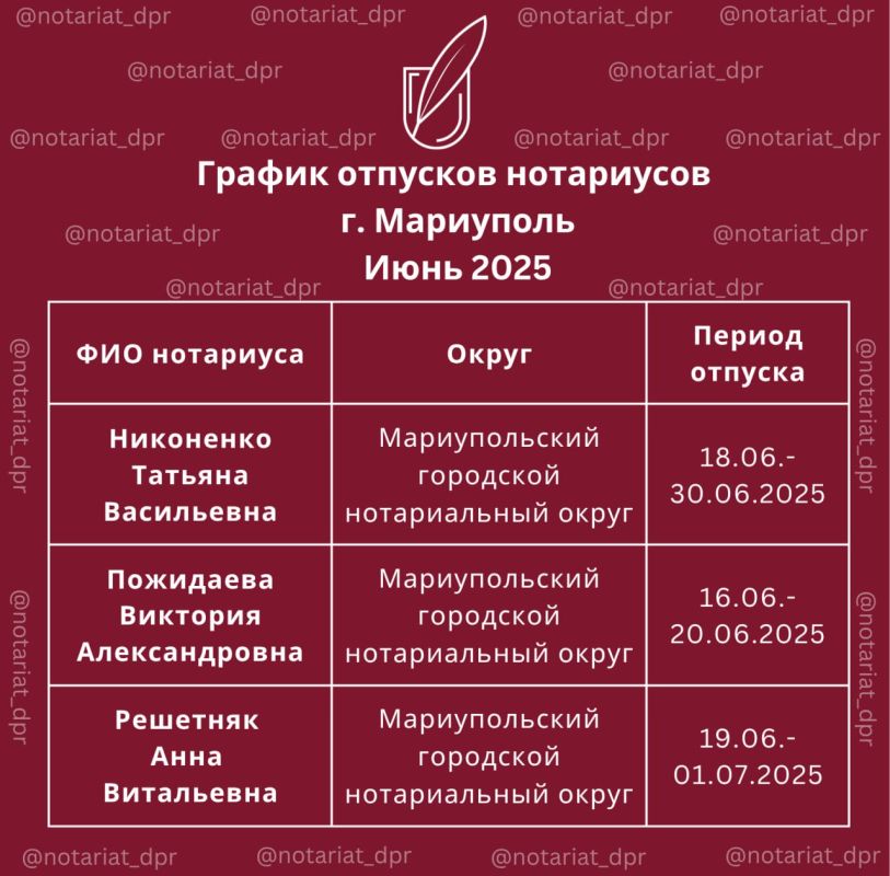 Уважаемые жители Мариуполя!