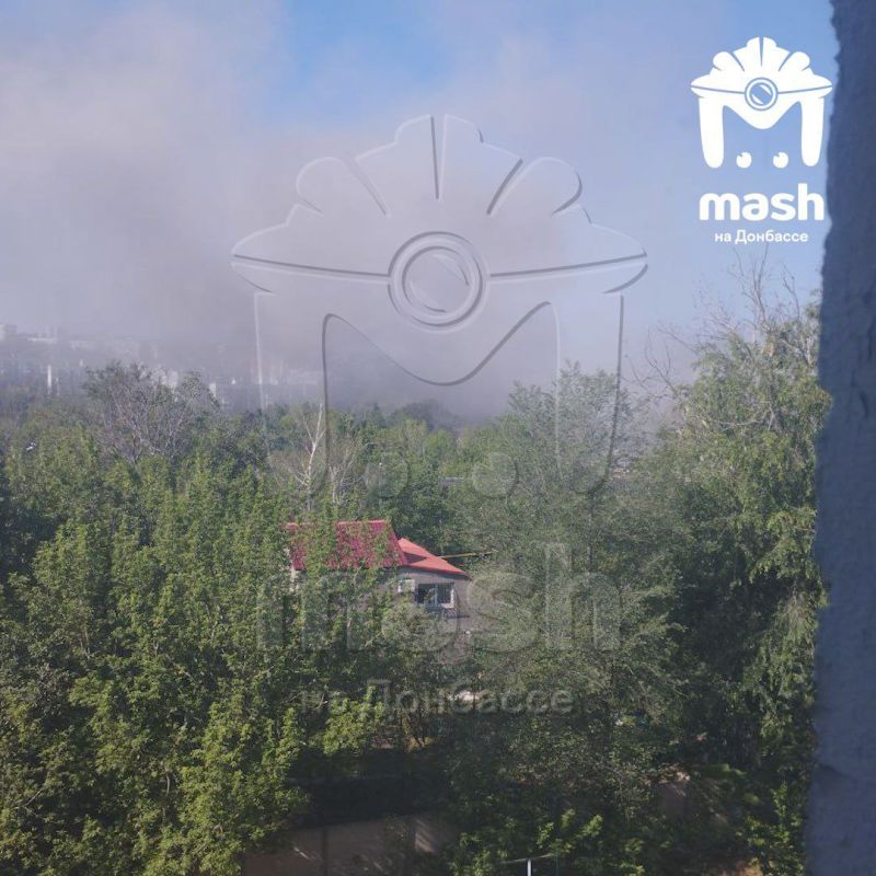 Обстрел в районе Мариупольской развилки