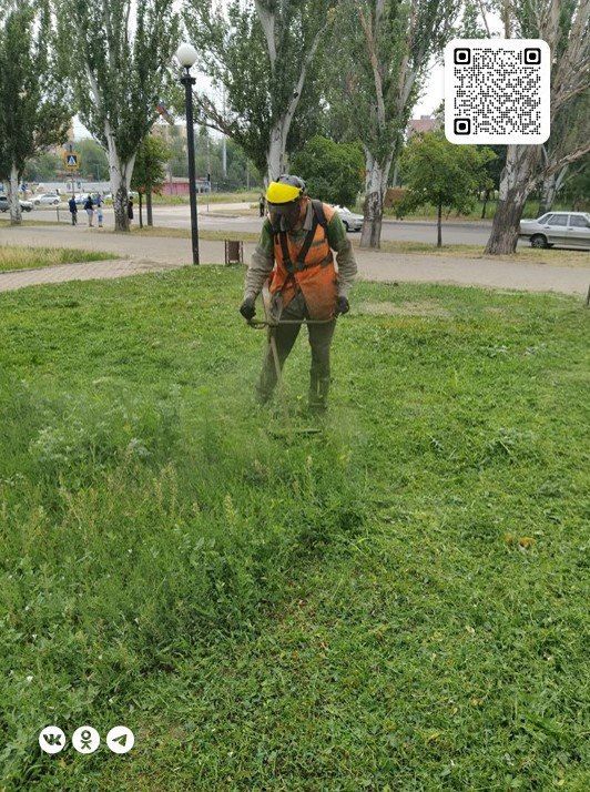 «Зеленстрой» благоустроил сквер по бульвару Шевченко