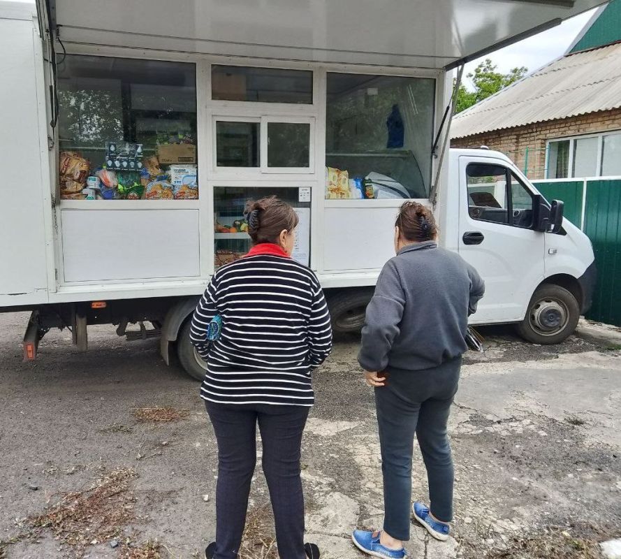 С 19 по 22 июля 2025 года осуществлена выездная торговля с использованием автомагазинов в населенных пунктах городских округов Докучаевск, Горловка, Мариуполь, Харцызск на территории г. Авдеевка, также Волновахского... С 19 по 22 июля 2025 года осуществлена выездная торговля с использованием автомагазинов в населенных пунктах городских округов Докучаевск, Горловка, Мариуполь, Харцызск на территории г. Авдеевка, также Волновахского...