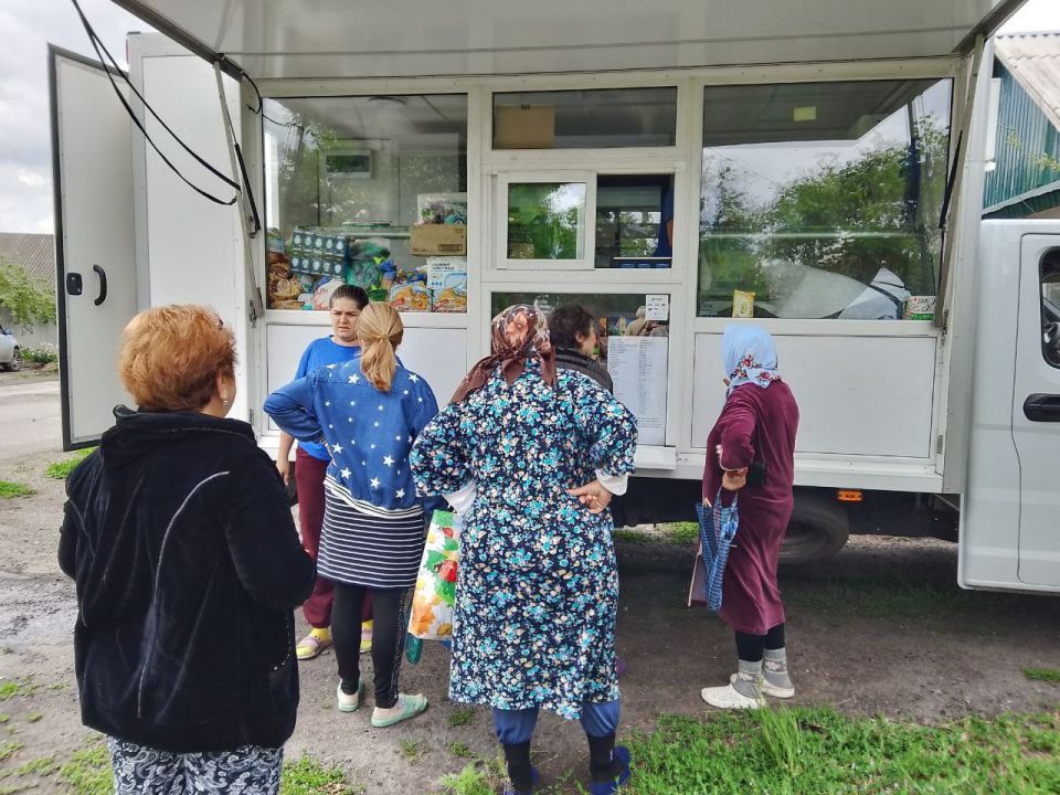 С 19 по 22 июля 2025 года осуществлена выездная торговля с использованием автомагазинов в населенных пунктах городских округов Докучаевск, Горловка, Мариуполь, Харцызск на территории г. Авдеевка, также Волновахского... С 19 по 22 июля 2025 года осуществлена выездная торговля с использованием автомагазинов в населенных пунктах городских округов Докучаевск, Горловка, Мариуполь, Харцызск на территории г. Авдеевка, также Волновахского...