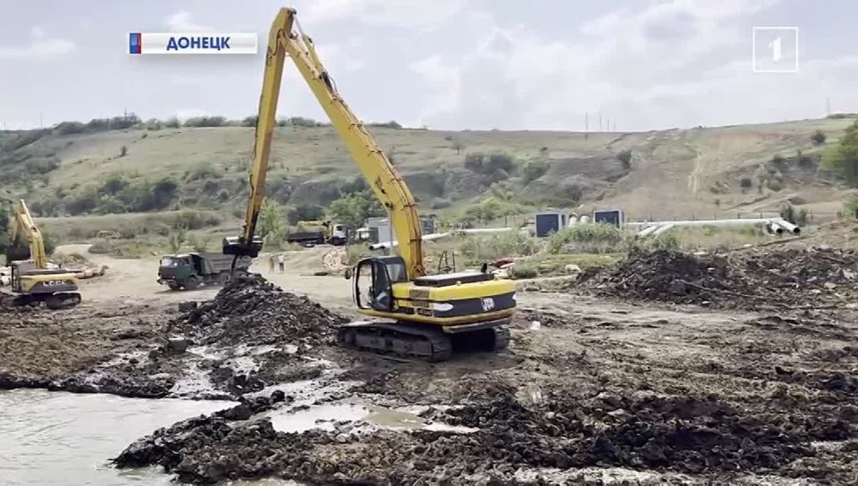Водная логистика ДНР: регион строит новую систему водоснабжения