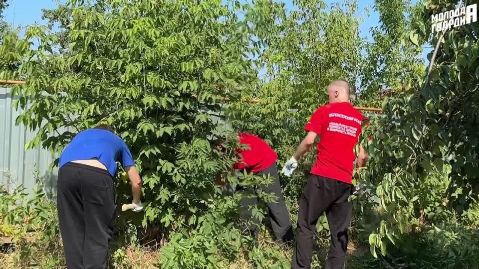 Волонтеры «Молодой Гвардии» и «Волонтерской роты» оказали помощь жительнице Мариуполя Татьяне Викторовне, оказавшейся в трудной жизненной ситуации