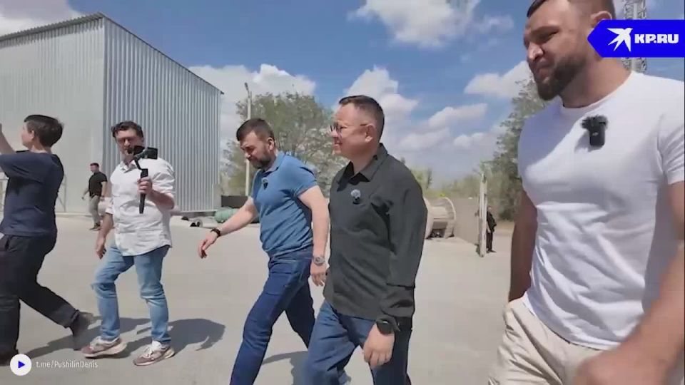 «Продукция востребована на самой масштабной стройке страны»: На Амвросиевском цементном заводе расширяют производство