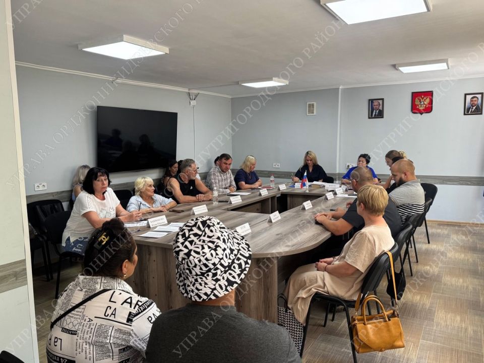 Сегодня, 28 июля, состоялось заседание КДН и ЗП при Управе Орджоникидзевского внутригородского района