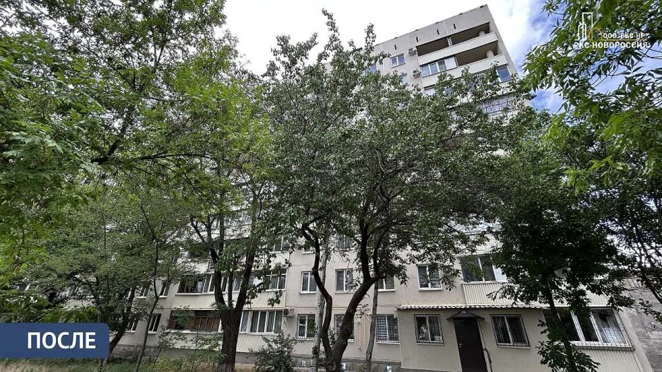 В Мариуполе восстановили многоэтажку на улице Машиностроительной