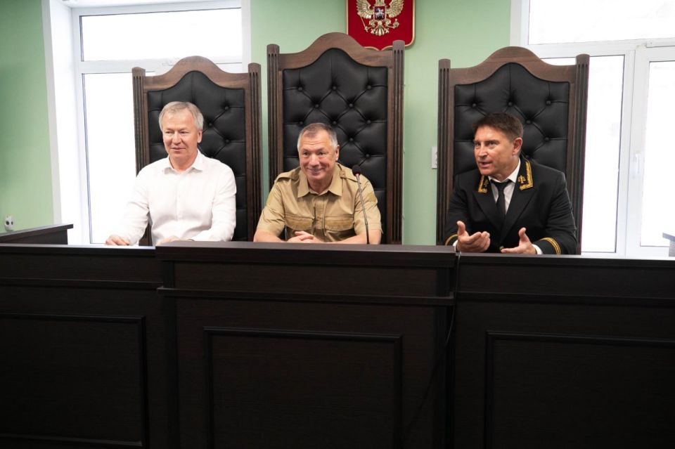 Состоялось торжественное открытие здания Приморского районного суда г. Мариуполя Состоялось торжественное открытие здания Приморского районного суда г. Мариуполя