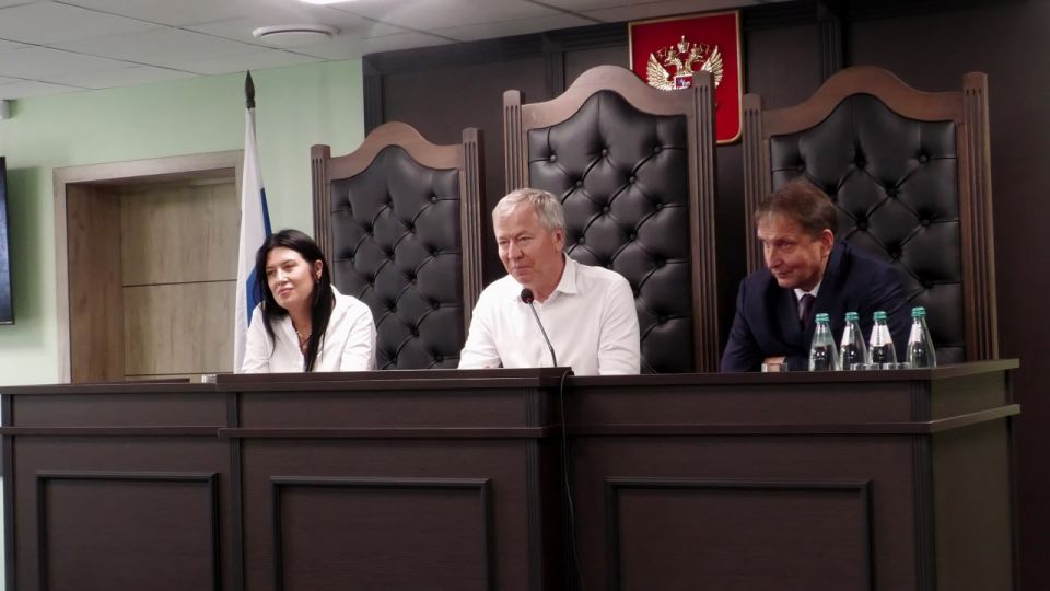 Состоялось торжественное открытие здания Приморского районного суда г. Мариуполя Состоялось торжественное открытие здания Приморского районного суда г. Мариуполя