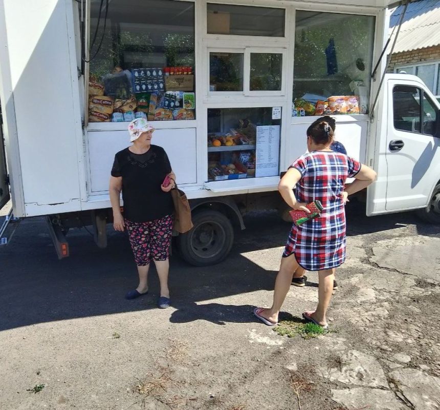 С 30 июля по 1 августа 2025 года осуществлена выездная торговля с использованием автомагазинов в населенных пунктах городских округов Докучаевск, Горловка, Мариуполь, Харцызск на территории г С 30 июля по 1 августа 2025 года осуществлена выездная торговля с использованием автомагазинов в населенных пунктах городских округов Докучаевск, Горловка, Мариуполь, Харцызск на территории г