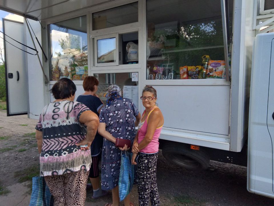 С 6 по 8 августа 2025 года осуществлена выездная торговля с использованием автомагазинов в населенных пунктах городских округов Докучаевск, Горловка, Мариуполь, Харцызск на территории г С 6 по 8 августа 2025 года осуществлена выездная торговля с использованием автомагазинов в населенных пунктах городских округов Докучаевск, Горловка, Мариуполь, Харцызск на территории г