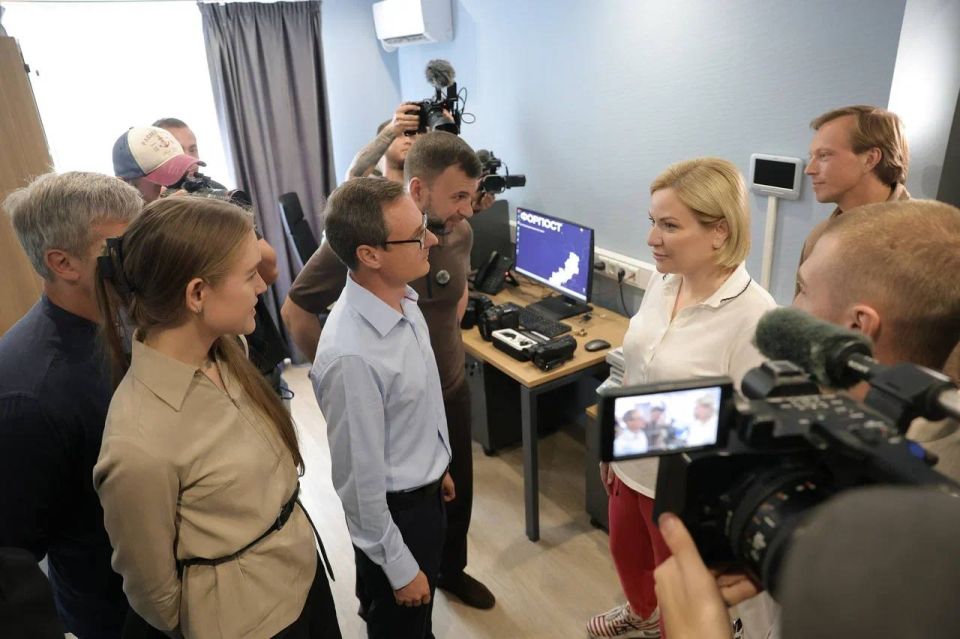 Ольга Любимова: Рабочий визит в Донецкую Народную Республику Ольга Любимова: Рабочий визит в Донецкую Народную Республику