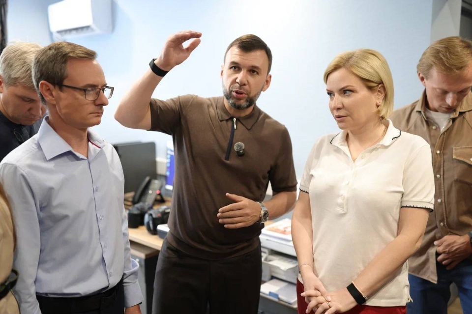 Ольга Любимова: Рабочий визит в Донецкую Народную Республику Ольга Любимова: Рабочий визит в Донецкую Народную Республику