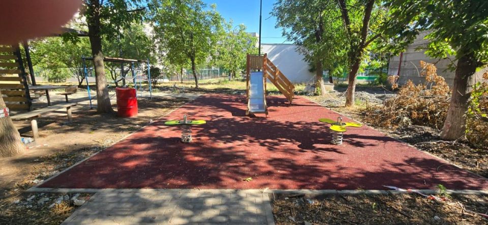 Петербургские строители продолжают преображать Мариуполь Петербургские строители продолжают преображать Мариуполь