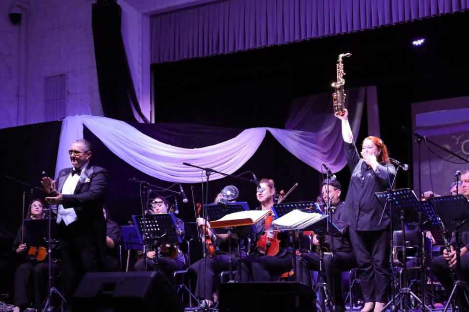 Праздничный концерт ко Дню строителя в Мариуполе!