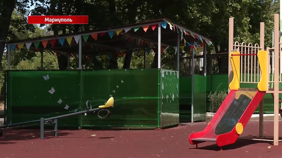 Ремонт и восстановление учреждений образования в Мариуполе подмосковными специалистами