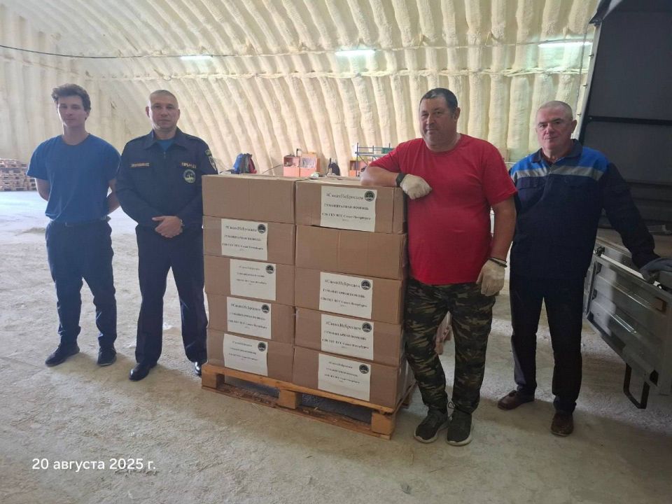 Петербург направил новую партию гуманитарной помощи в Мариуполь