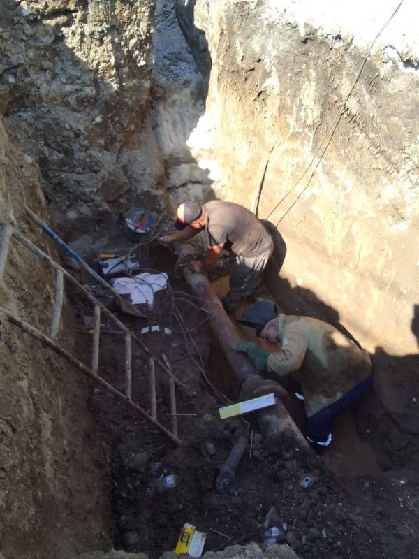 Аварийная служба Санкт-Петербурга продолжает работу в Мариуполе Аварийная служба Санкт-Петербурга продолжает работу в Мариуполе