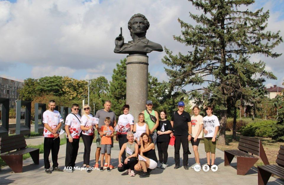 В Мариуполе прошел забег доноров