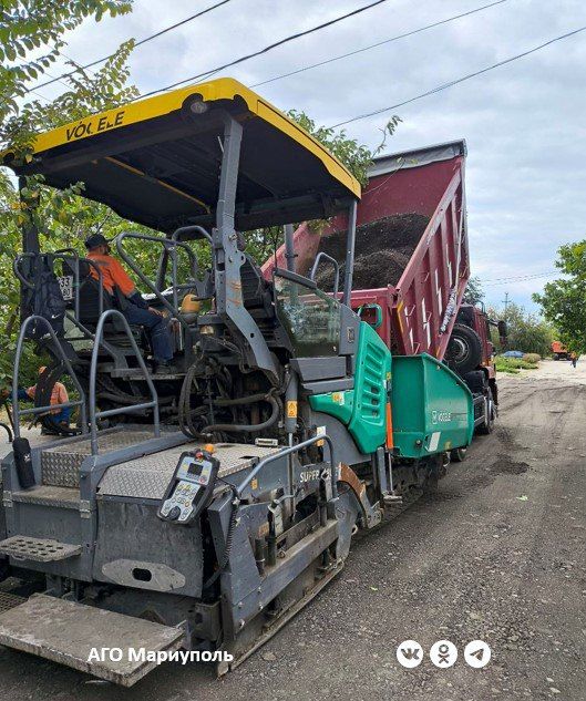 «Мариупольавтодор» обновляет дорогу в частном секторе Приморского района «Мариупольавтодор» обновляет дорогу в частном секторе Приморского района