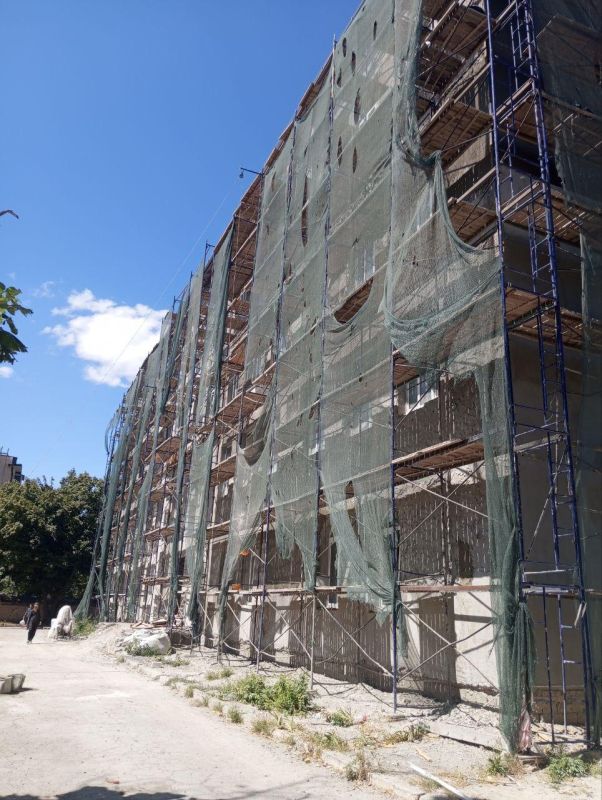 Восстановление Дома детского творчества на улице Азовстальская в Мариуполе Восстановление Дома детского творчества на улице Азовстальская в Мариуполе