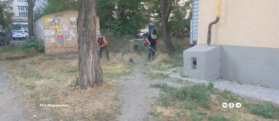 «Мариупольжилкомплекс» привел в порядок очередные дворы многоэтажек «Мариупольжилкомплекс» привел в порядок очередные дворы многоэтажек