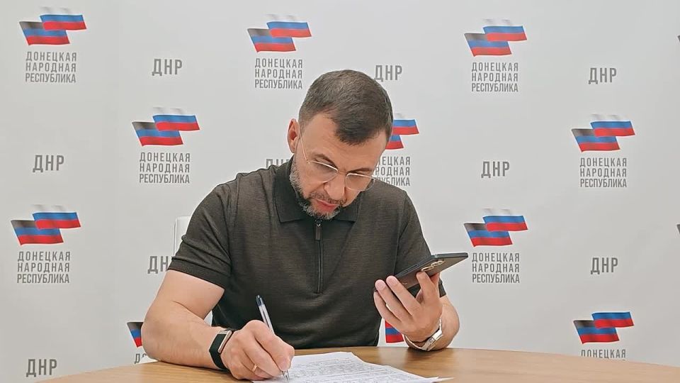 Денис Пушилин: С Еленой из Донецка проверили, как исполняются мои поручения