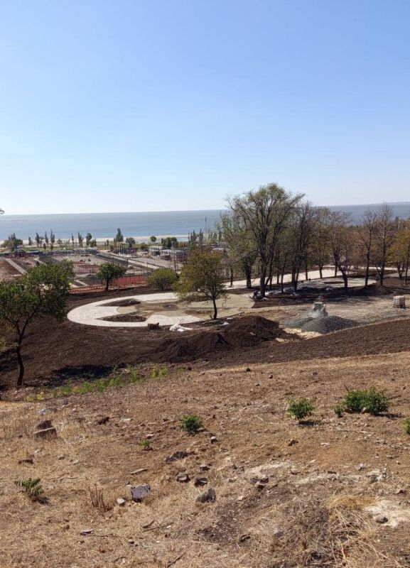 Так лестничный спуск выглядит сейчас