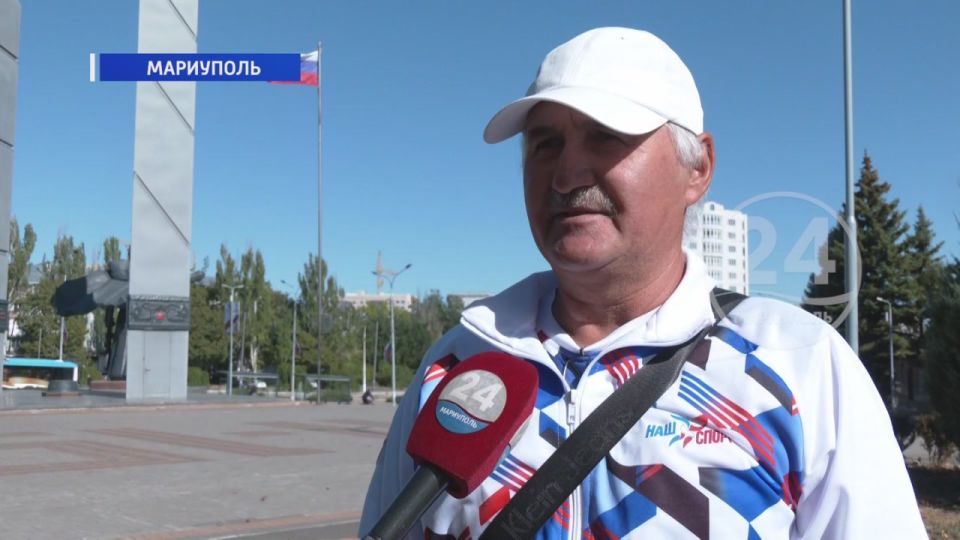 Забег легкоатлетов состоялся в Мариуполе в честь Дня города! 14.09.2025