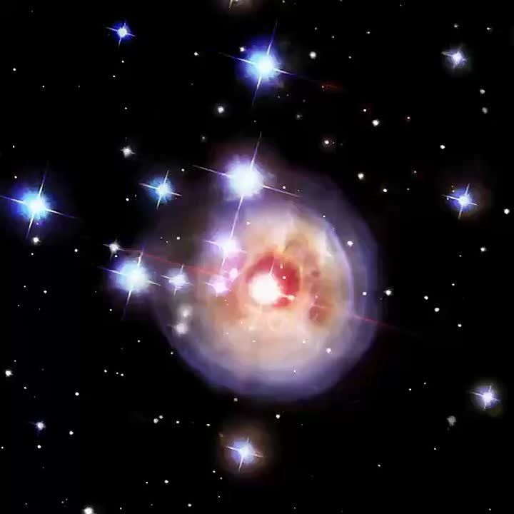 Световое эхо от вспышки звезды V838 Единорога