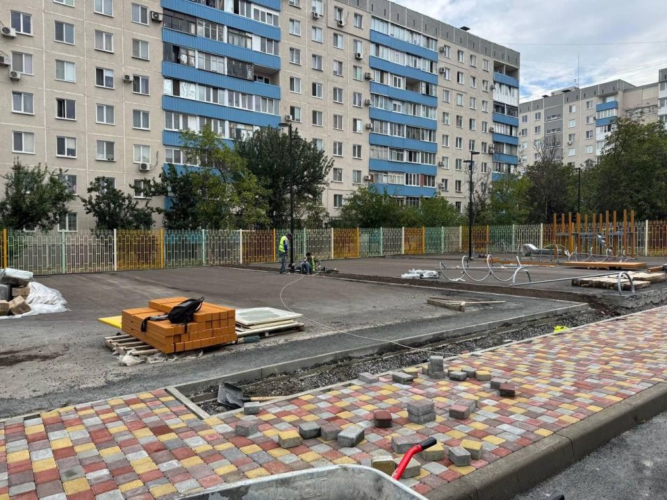 Тульские строители продолжают восстановление детского сада №76