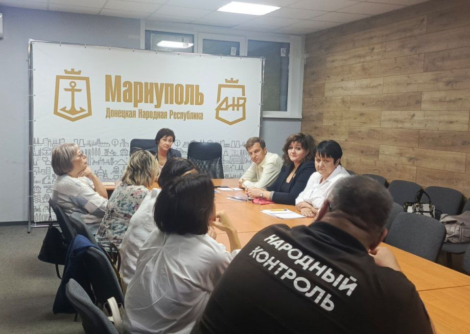 Встреча с активом партии «Единая Россия» в Мариупольском местном отделении