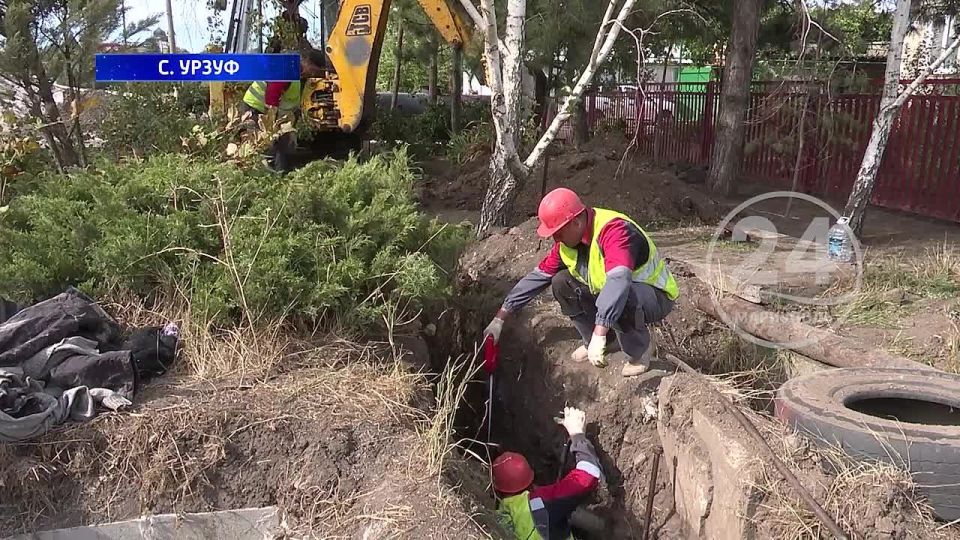 Подрядчики шеф-региона обновят сети водоснабжения в Урзуфе
