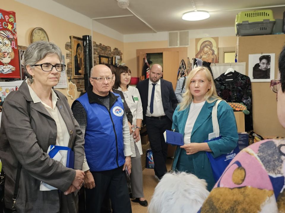 Татьяна Москалькова: Мой представитель вместе с делегацией УВКБ ООН в РФ и Уполномоченным по правам человека в Рязанской области Н.Л. Епихиной посетили в Рязанской области пункт временного размещения граждан, эвакуированных... Татьяна Москалькова: Мой представитель вместе с делегацией УВКБ ООН в РФ и Уполномоченным по правам человека в Рязанской области Н.Л. Епихиной посетили в Рязанской области пункт временного размещения граждан, эвакуированных...