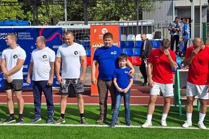 5 команд промышленных предприятий ДНР поучаствовали в соревнованиях по футболу
