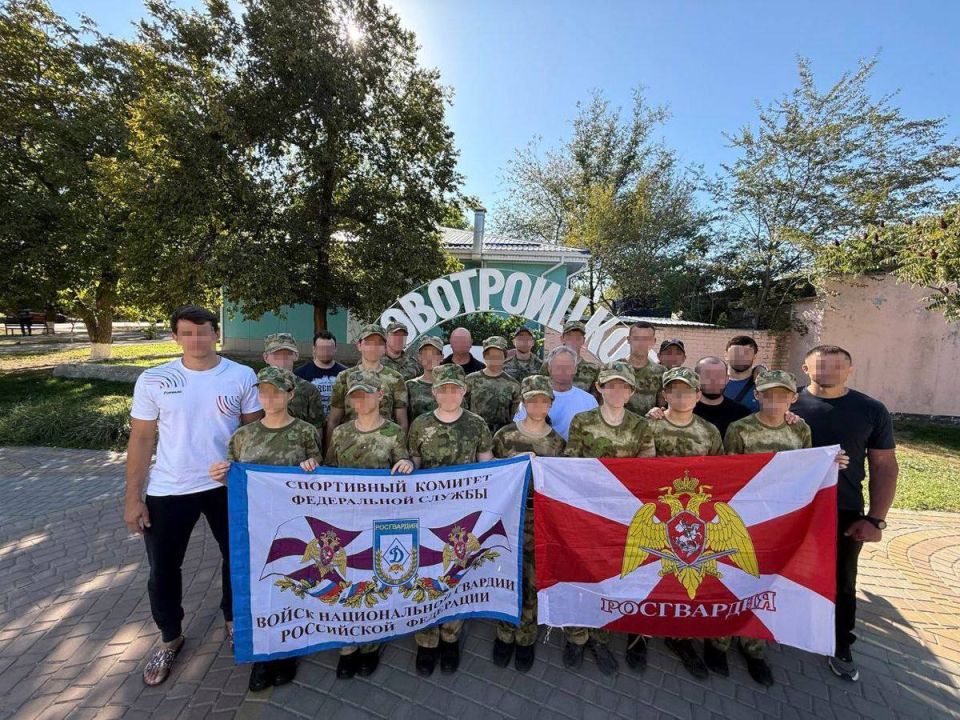 Росгвардия приняла участие в гуманитарной акции «Русский Донбасс»