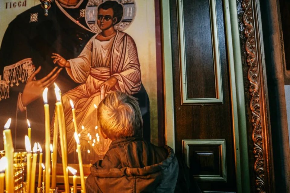 Донецкая икона "Вратарница" вернулась в Свято-Иверский монастырь