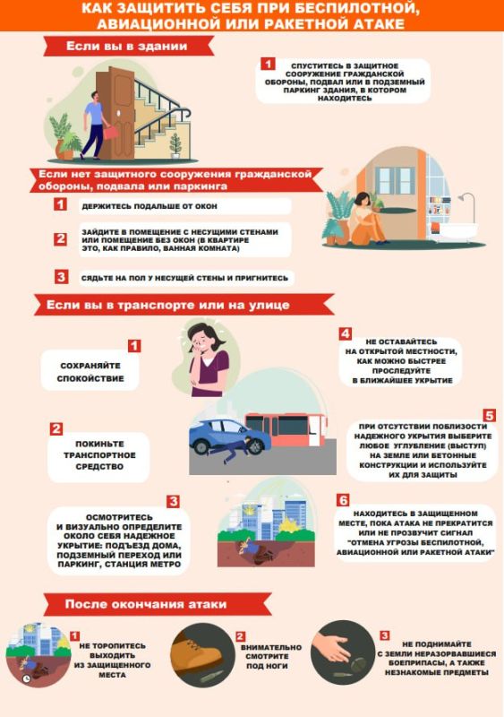 Отдел по вопросам гражданской обороны и чрезвычайных ситуаций Администрации г.о. Мариуполь напоминает порядок действий населения при сигнале гражданской обороны, а также правила поведения при беспилотной, авиационной или...